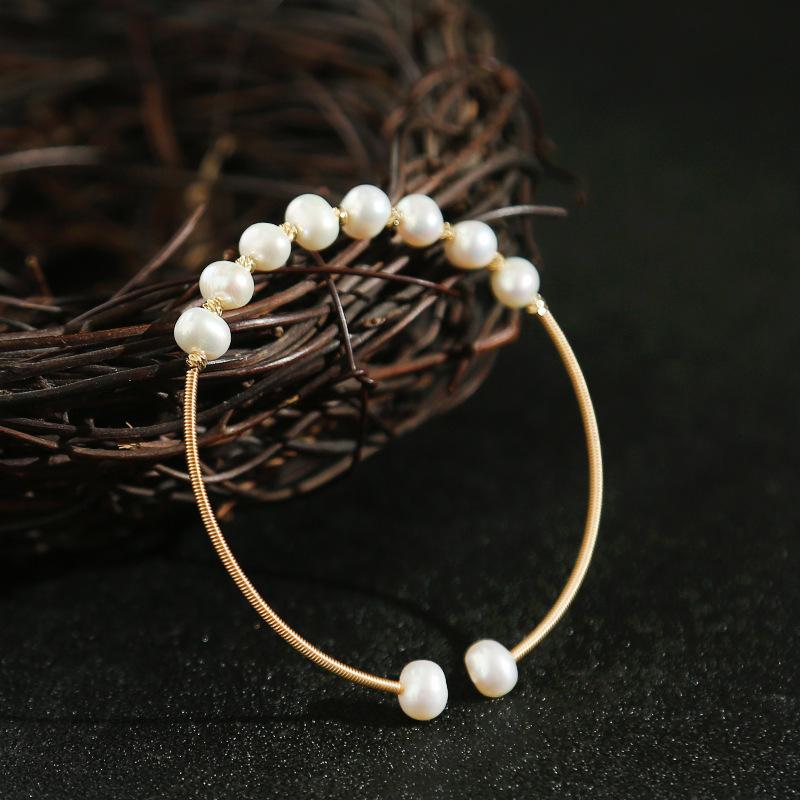 Trendy Statement Freshwater Pearl Bracelet
