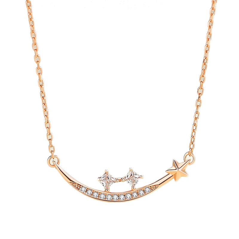 Smile for Me 925 Sterling Silver Necklace