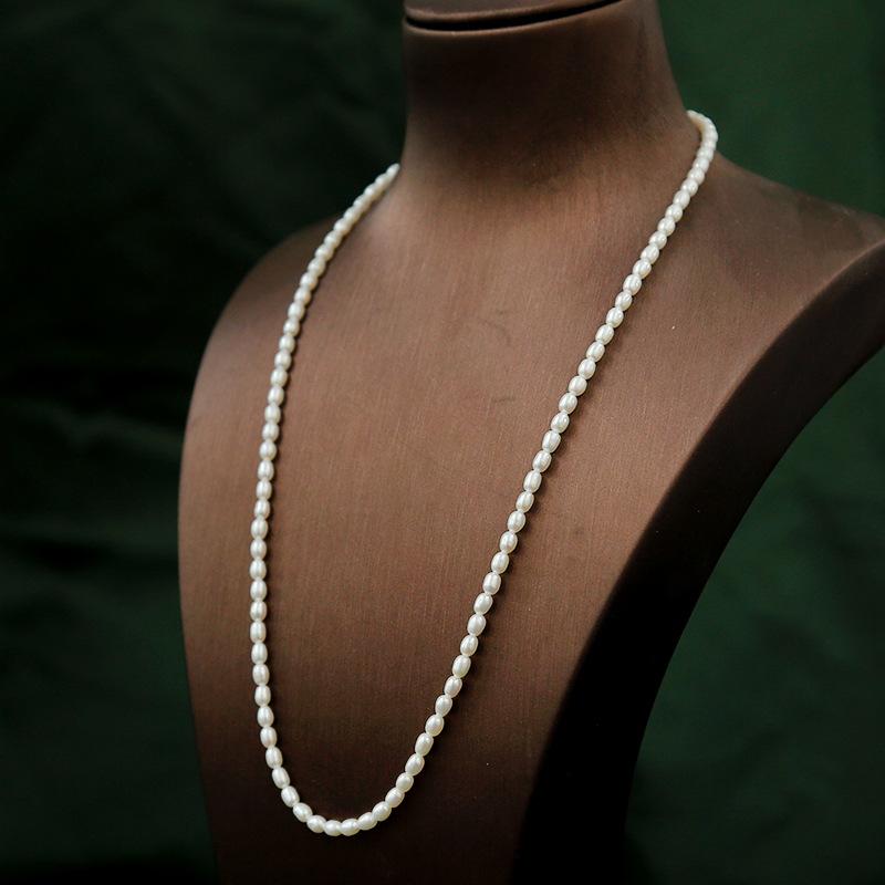 Stunning Sparkle Pearl Y-Shaped Necklace
