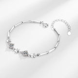 Timeless and Elegant Love Silver Bracelet