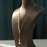 Timeless White Pearl Pendant Necklace
