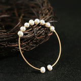 Trendy Statement Freshwater Pearl Bracelet