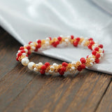 Gorgeous and Trendy Freshwater Pearl Bracelet