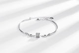 You Are Light of My Life Silver Bracelet