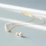 Timeless White Pearl Pendant Necklace